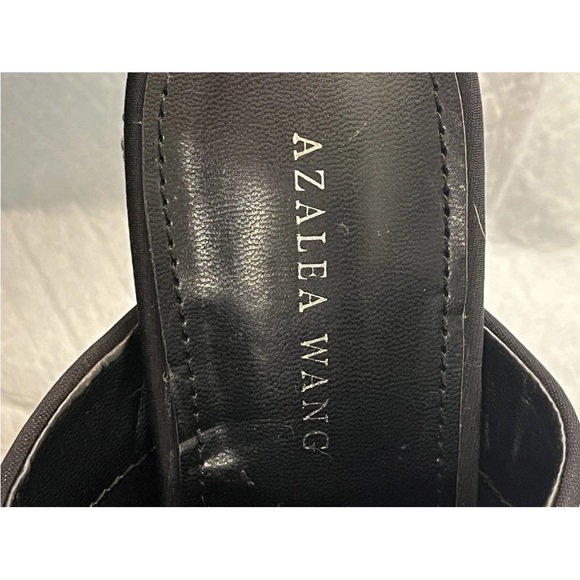 Azalea Wang Black and Multicolor Embellished Heels - Picture 6 of 10